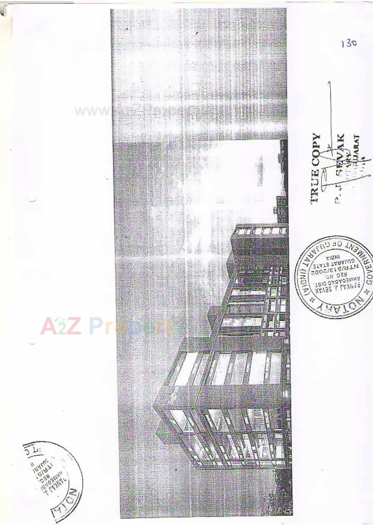  of real estate project Saffron Business Park located at Ghodasar, Ahmedabad, Gujarat