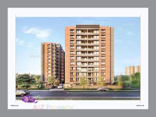 Elevation of real estate project Saffron Valley located at Nikol, Ahmedabad, Gujarat