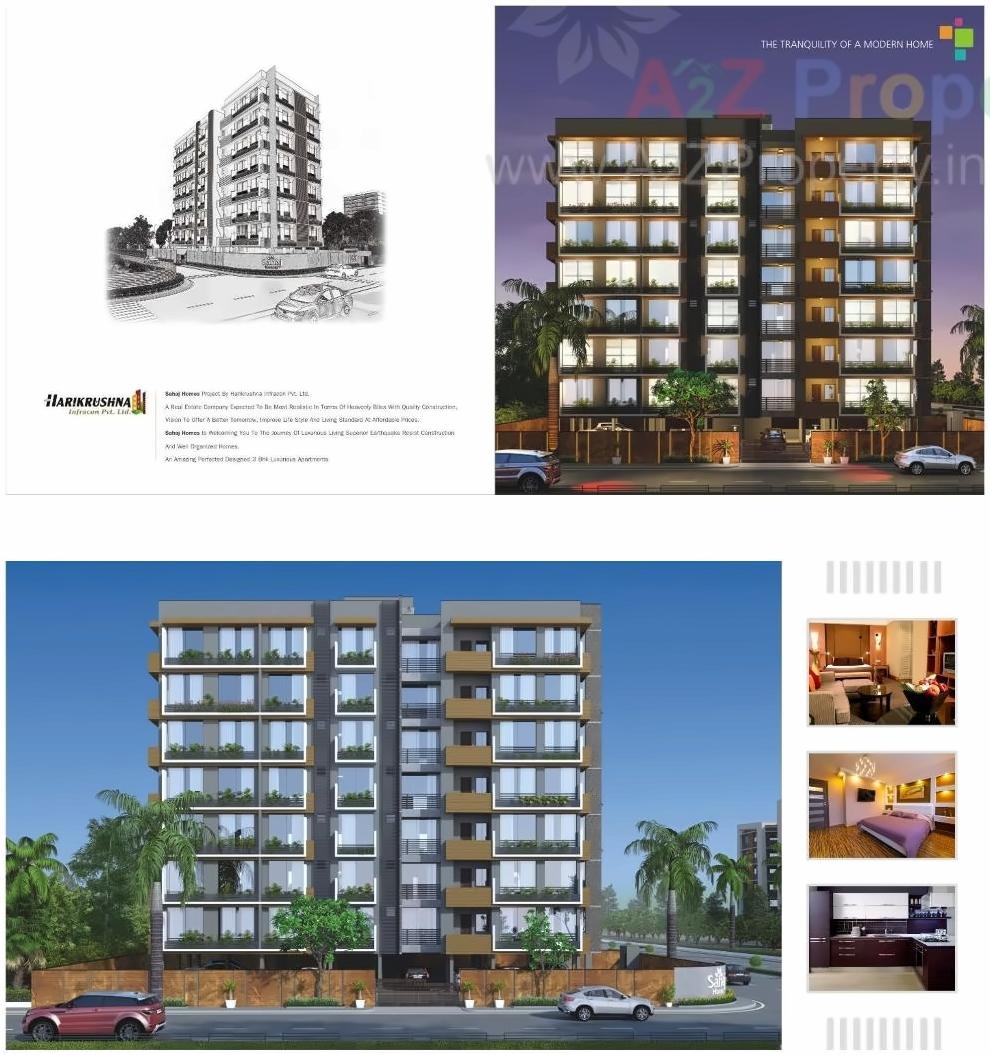 of real estate project Sahaj Homes located at Memnagar, Ahmedabad, Gujarat