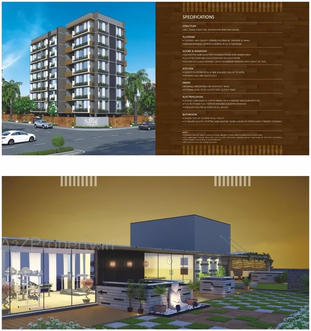  of real estate project Sahaj Homes located at Memnagar, Ahmedabad, Gujarat