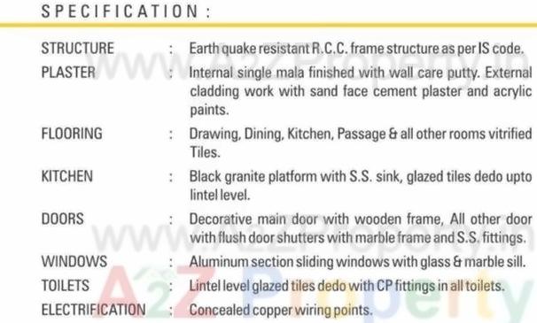 Project Specifications