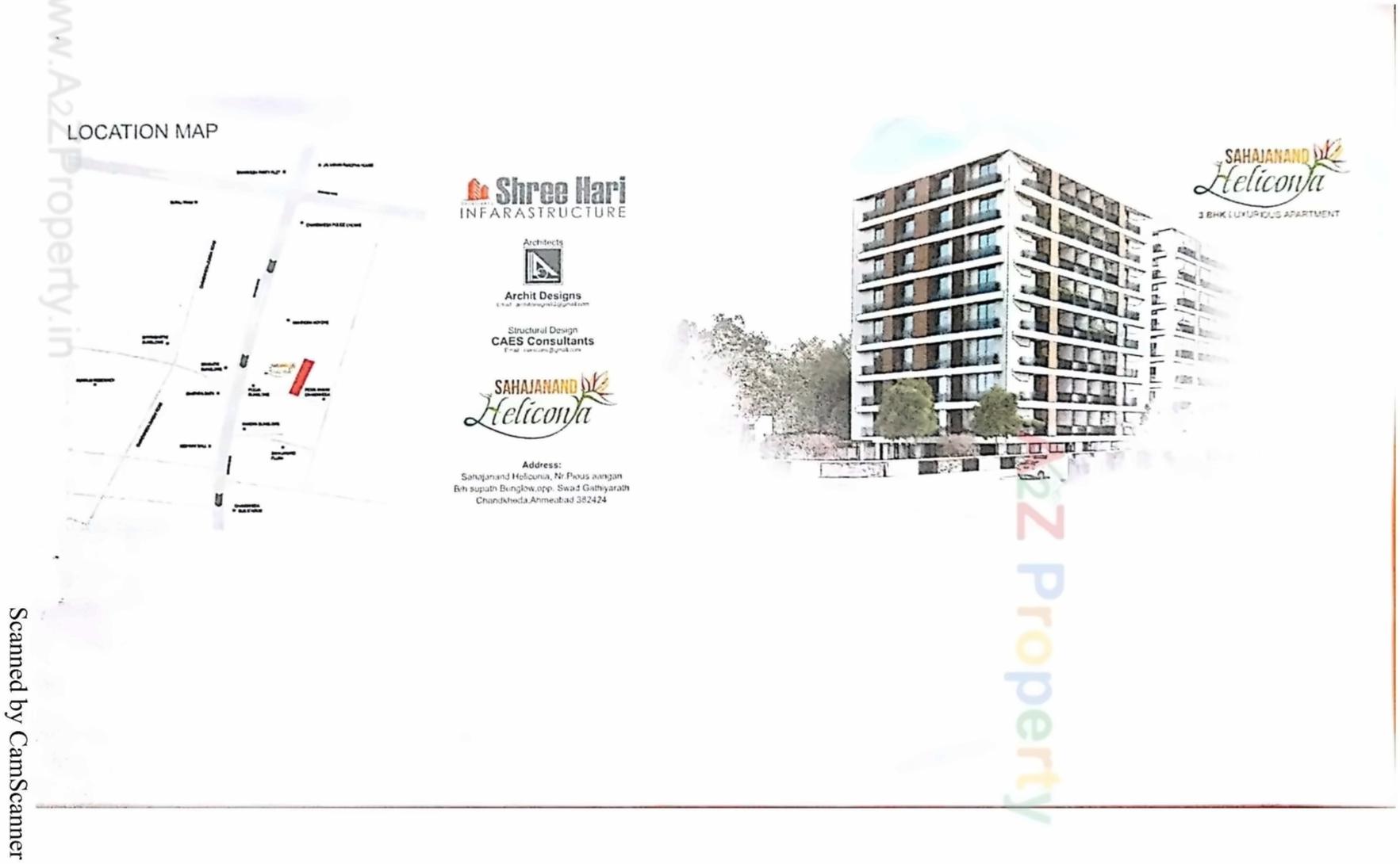  of real estate project Sahajanand Heliconiya located at Chandkheda, Ahmedabad, Gujarat
