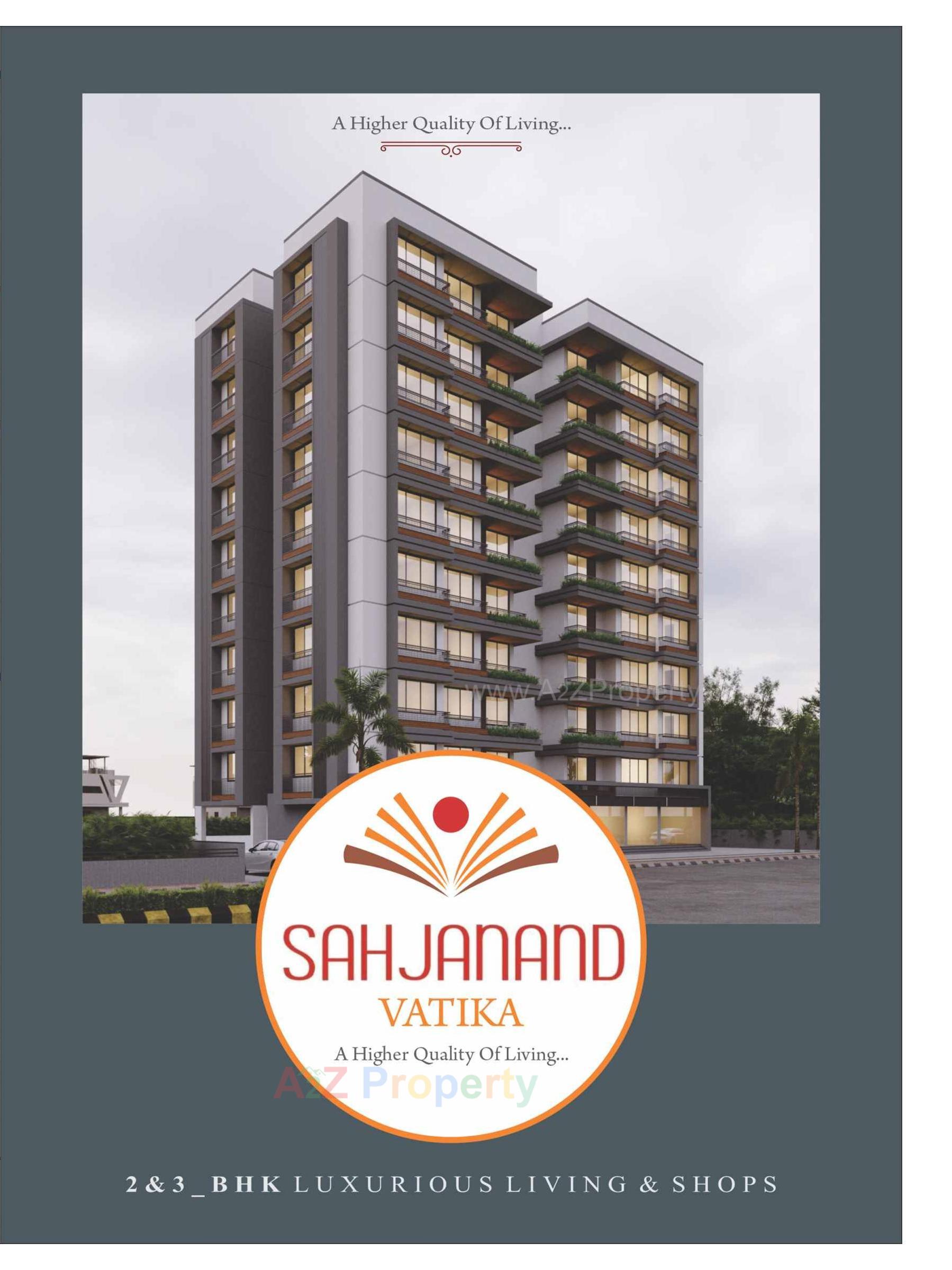 3D Elevation of real estate project Sahajanand Vatika located at Khokhara, Ahmedabad, Gujarat