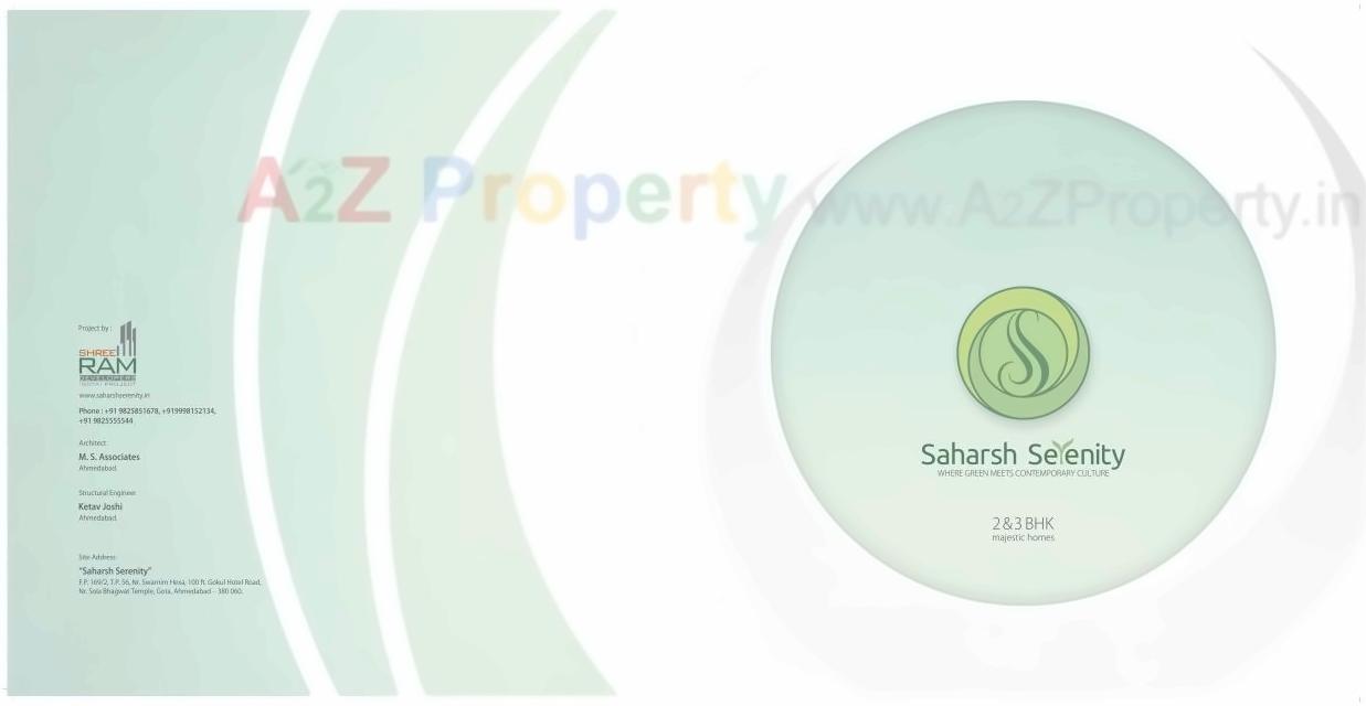  of real estate project Saharsh Serenity located at Gota, Ahmedabad, Gujarat