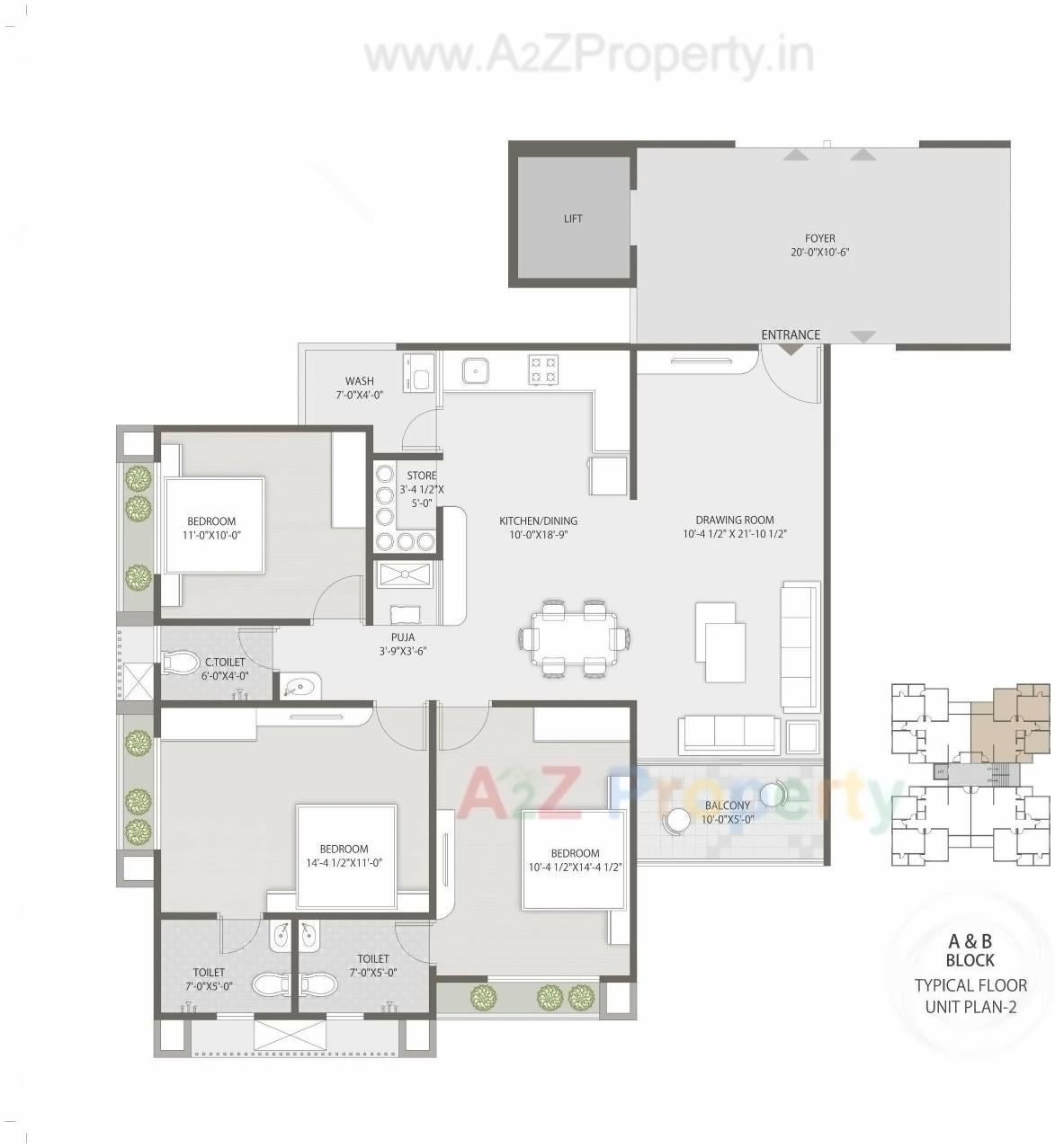 Layout of real estate project Saharsh Serenity located at Gota, Ahmedabad, Gujarat