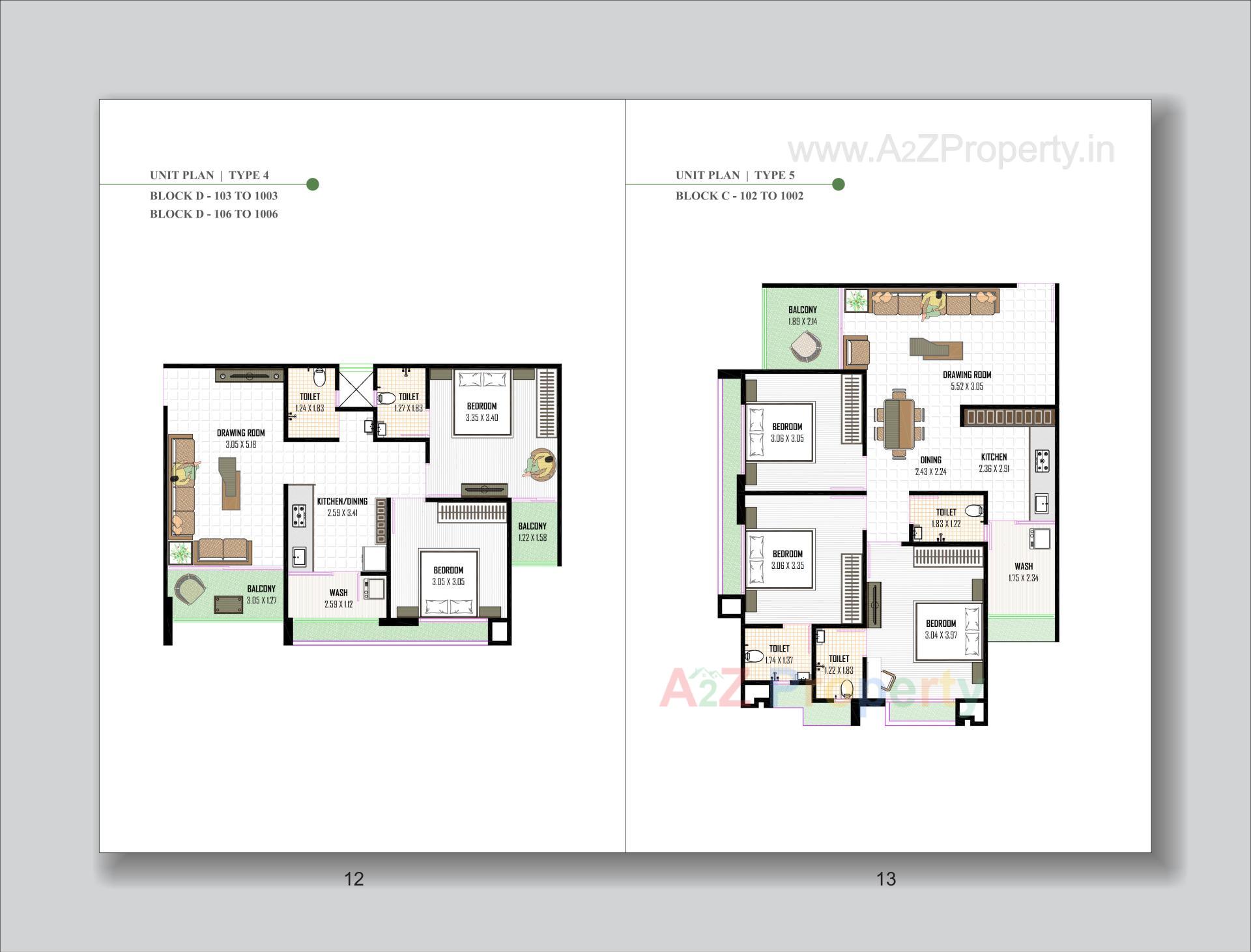 Layout of real estate project Sahitya Altezza located at Naroda, Ahmedabad, Gujarat