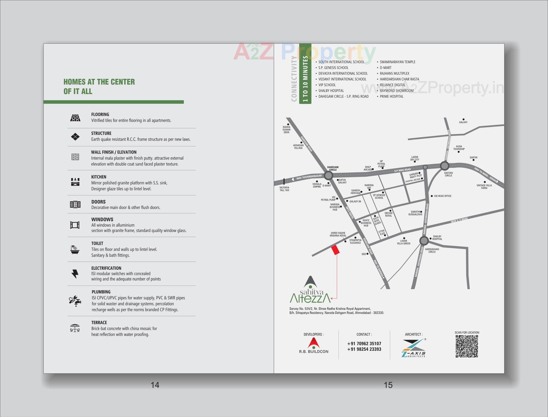  of real estate project Sahitya Altezza located at Naroda, Ahmedabad, Gujarat