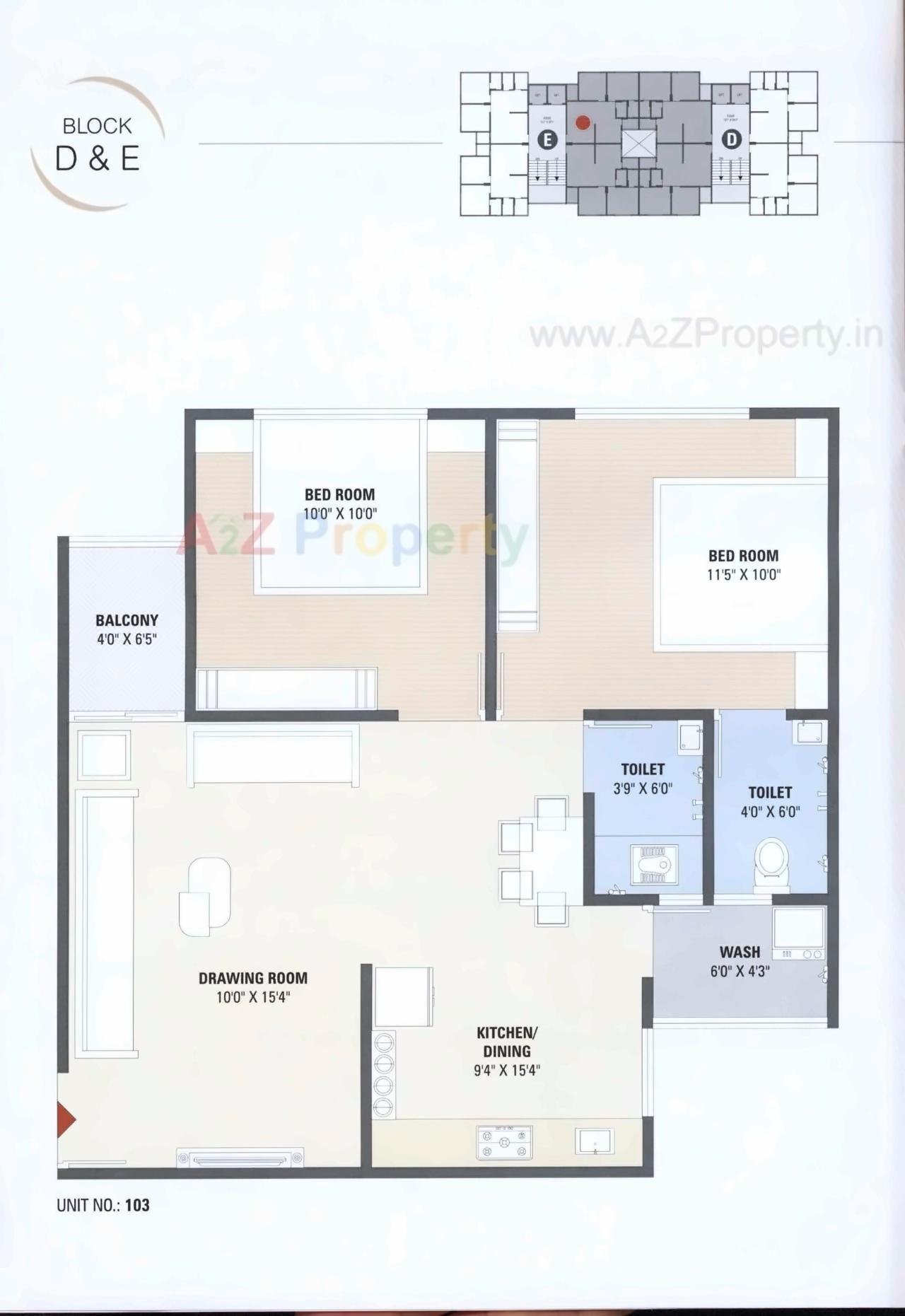 Layout of real estate project Sahitya Hills Icon located at Naroda, Ahmedabad, Gujarat