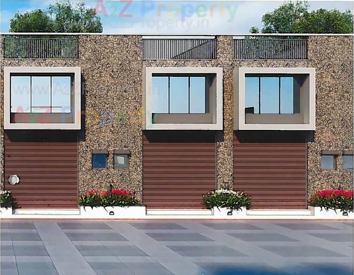 3D Elevation of real estate project Sahitya Industrial Park located at Nikol, Ahmedabad, Gujarat