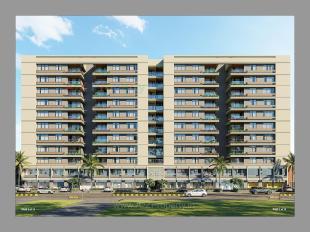 Elevation of real estate project Sahitya Luxuria located at Nikol, Ahmedabad, Gujarat