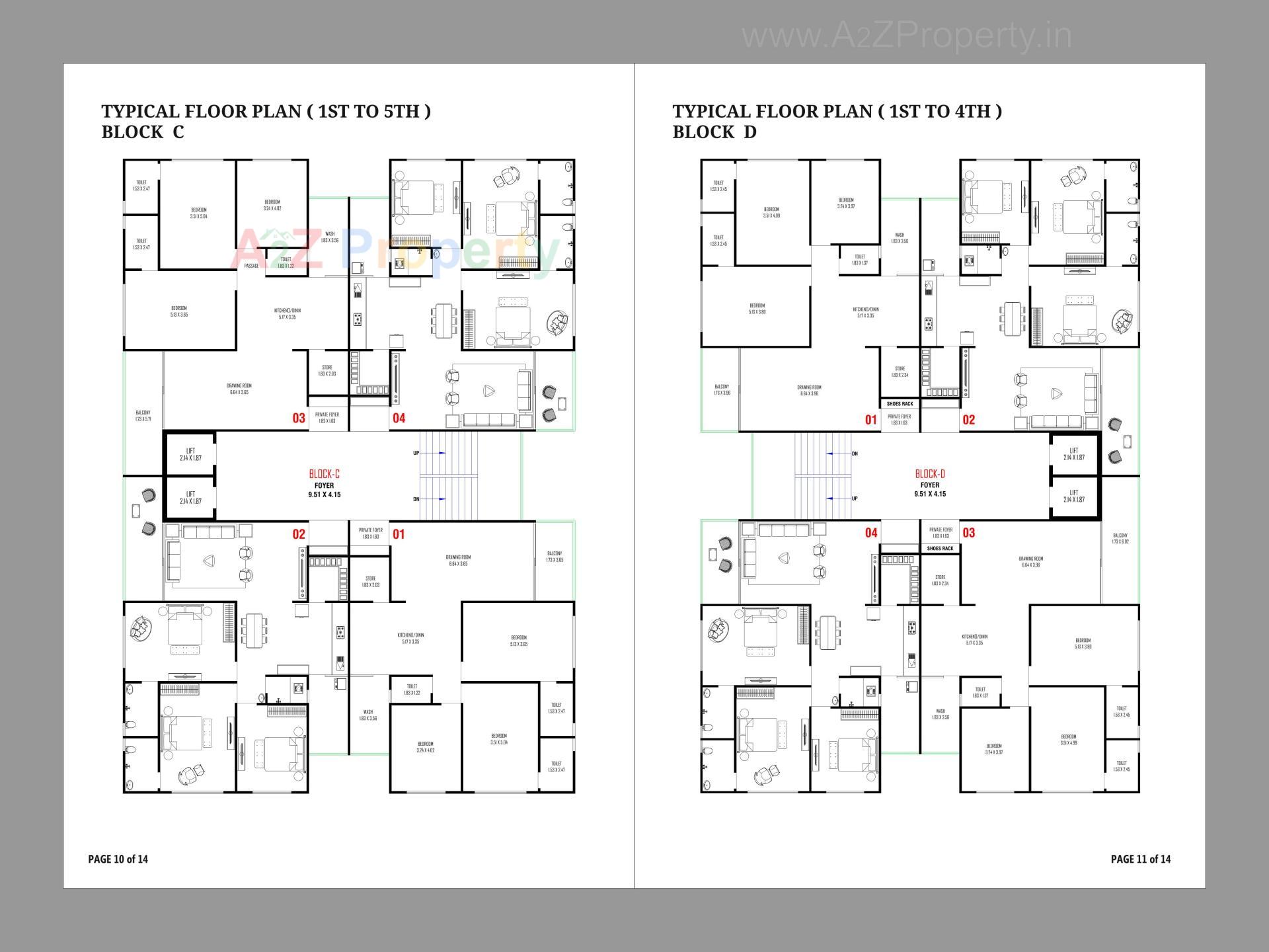 Layout of real estate project Sahitya Luxuria located at Nikol, Ahmedabad, Gujarat