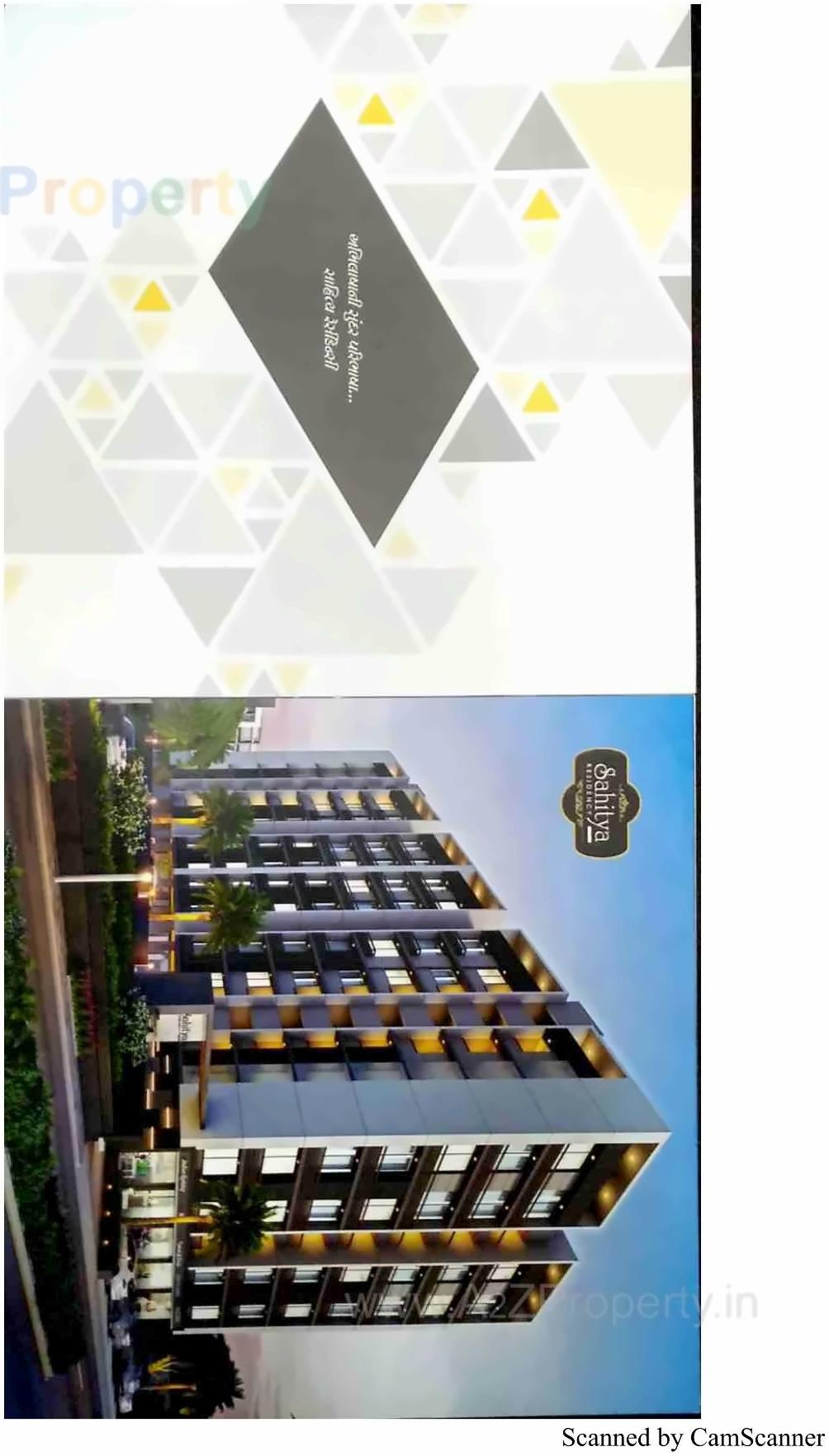 3D Elevation of real estate project Sahitya Residency located at Vastral, Ahmedabad, Gujarat