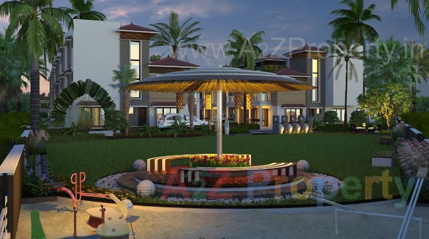 3D Elevation of real estate project Sahjanand Baug located at Odhav, Ahmedabad, Gujarat