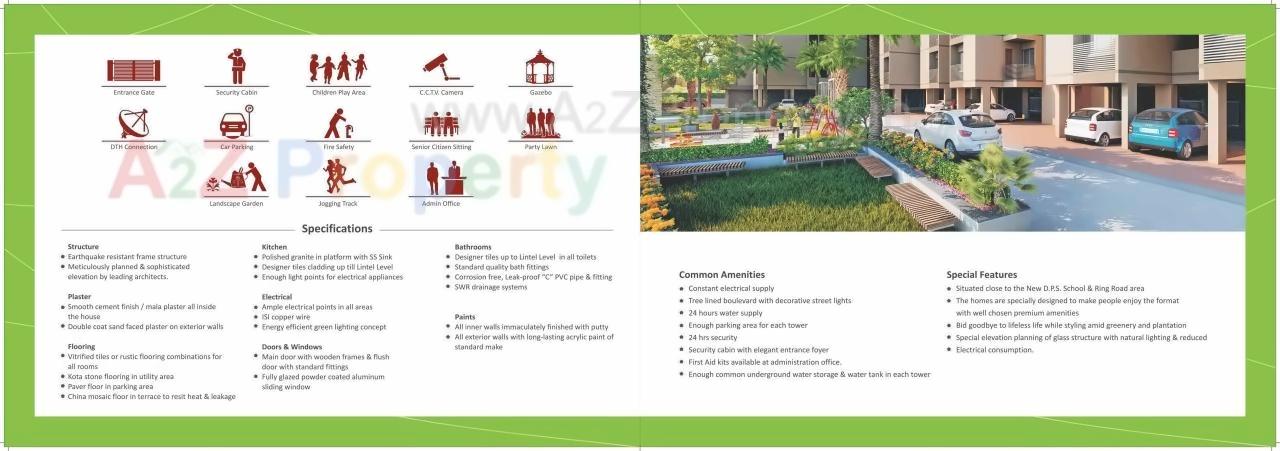  of real estate project Sai Green Valley located at Ghuma, Ahmedabad, Gujarat