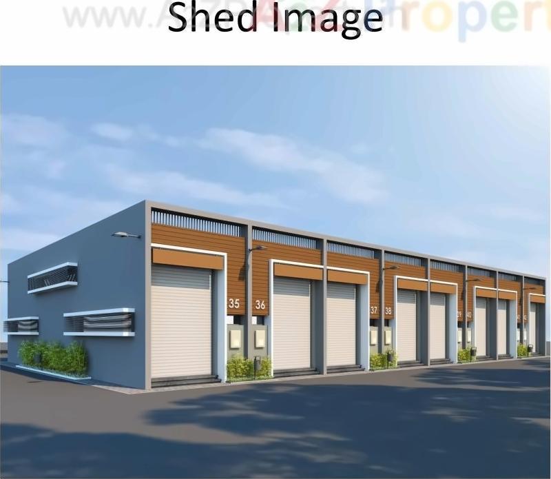 3D Elevation of real estate project Sai Prasad Industrial Park Ii located at Ramol, Ahmedabad, Gujarat