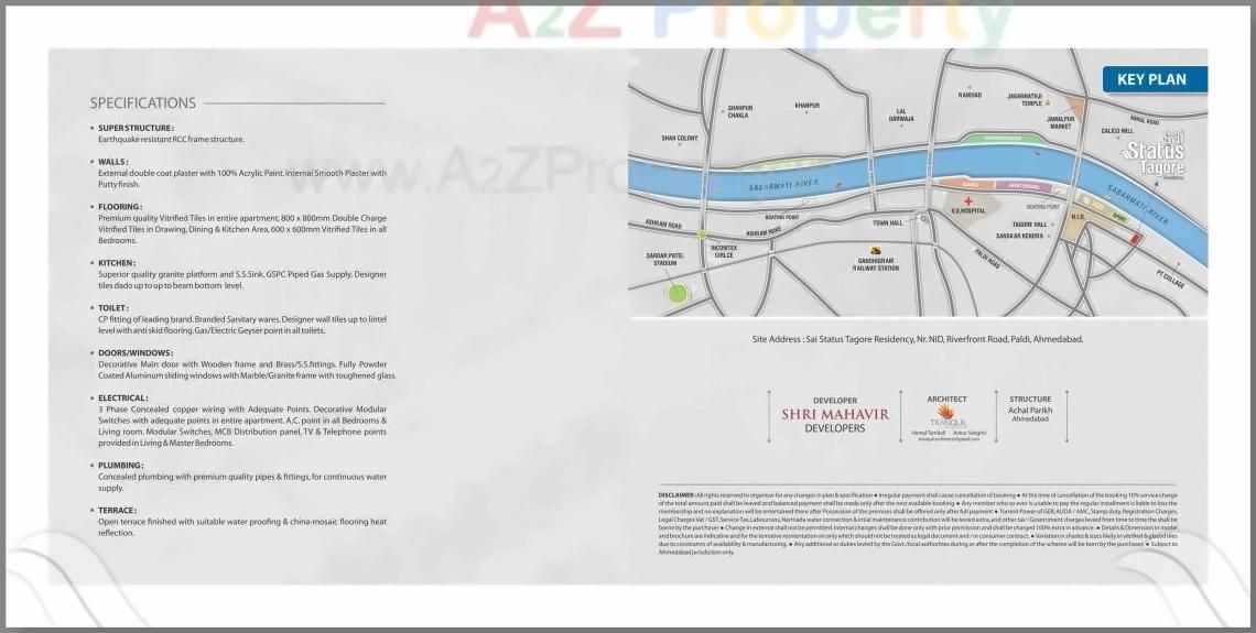  of real estate project Sai Status Tagore Residency located at City, Ahmedabad, Gujarat