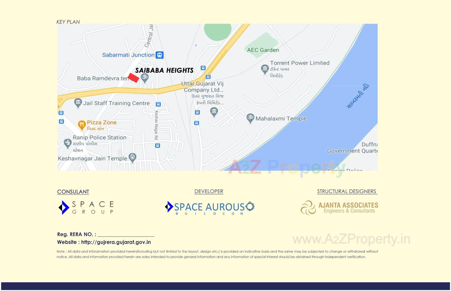  of real estate project Saibaba Heights located at Wadaj, Ahmedabad, Gujarat