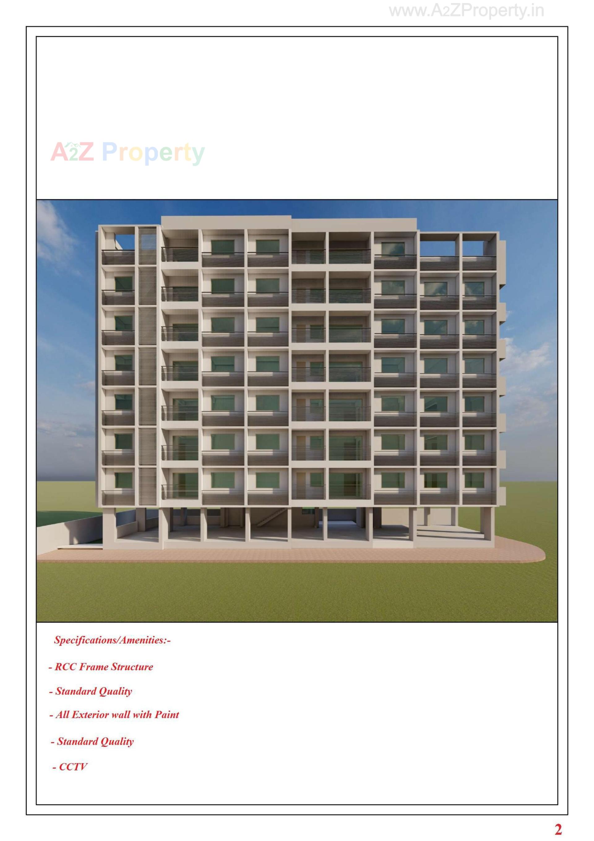  of real estate project Sainath Apartment located at Changispur, Ahmedabad, Gujarat