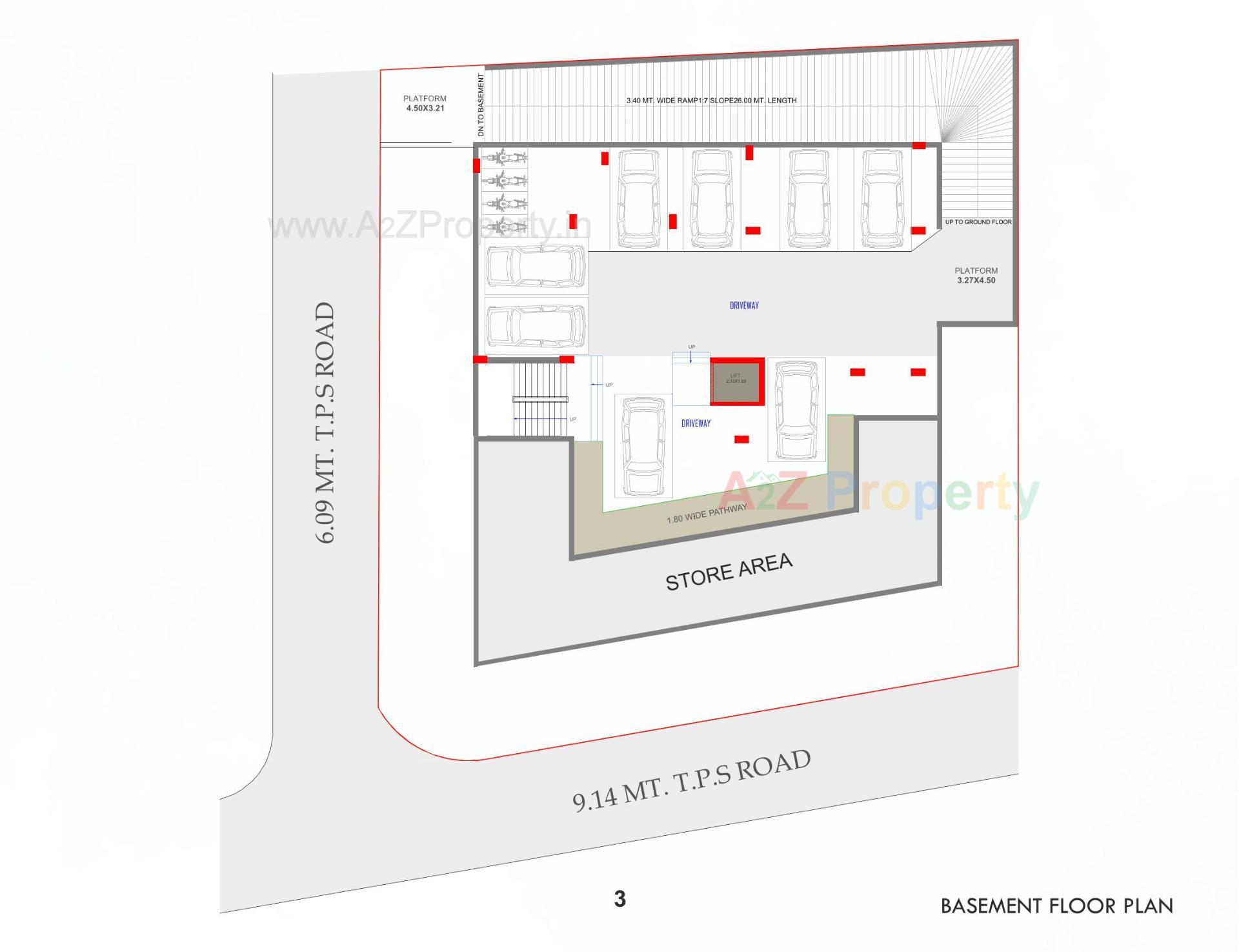 Layout of real estate project Sakar Harmony located at Ahmedabad, Ahmedabad, Gujarat