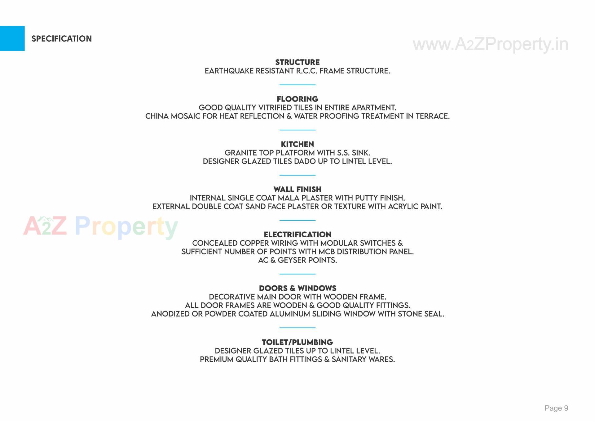  of real estate project Sakar Sky located at Khoraj, Ahmedabad, Gujarat