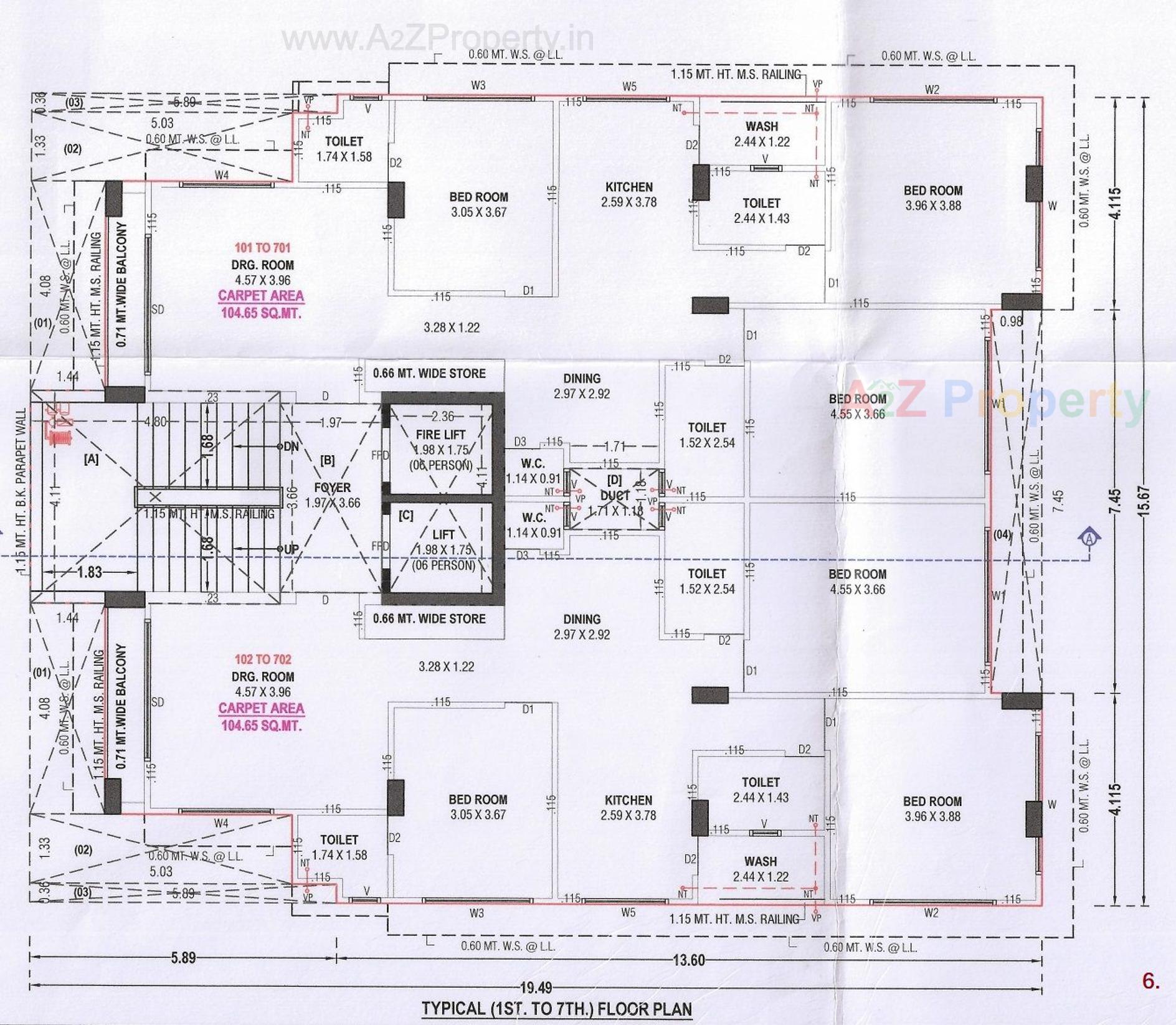 Layout of real estate project Sakina Orchid located at Makarba, Ahmedabad, Gujarat
