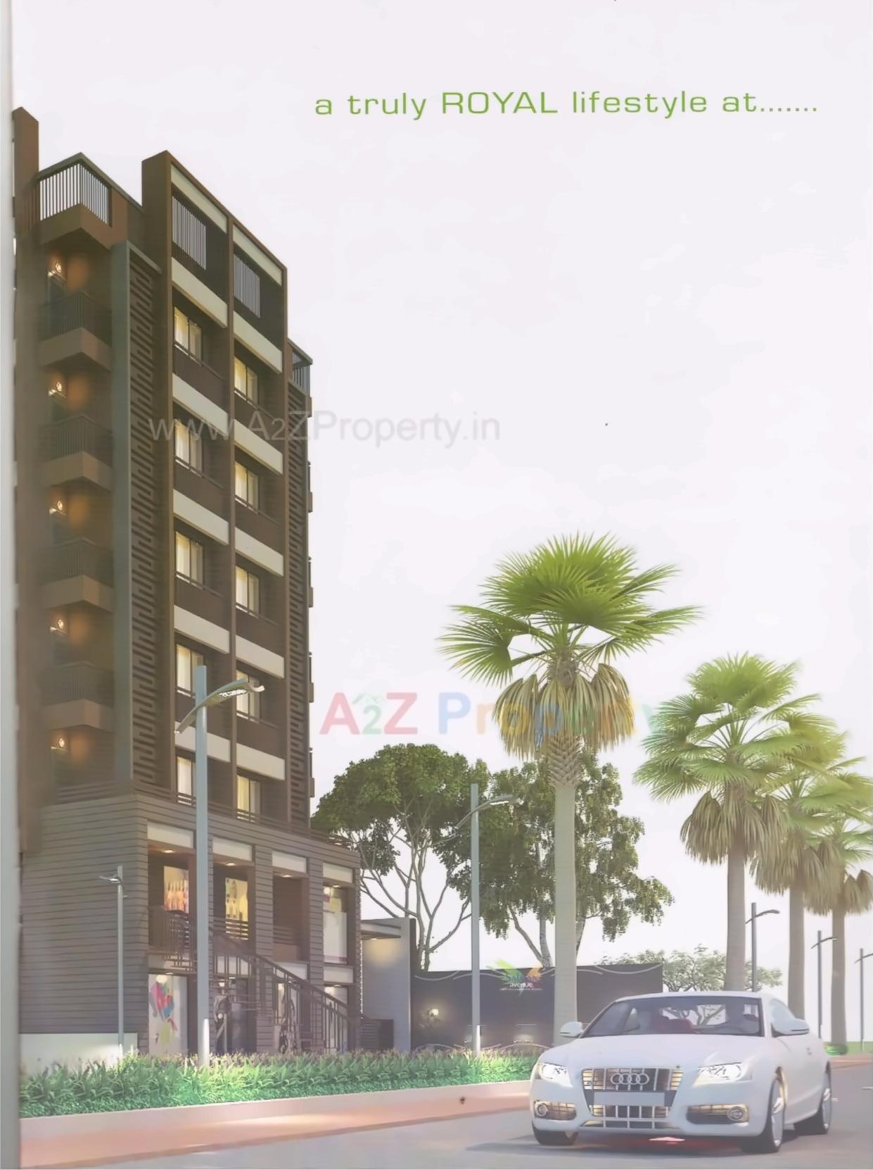 3D Elevation of real estate project Salman Avenue located at Jamalpur, Ahmedabad, Gujarat