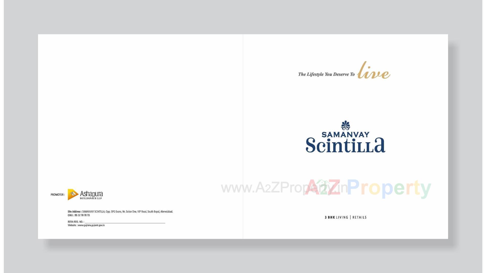  of real estate project Samanvay Scintilla located at Ghuma, Ahmedabad, Gujarat