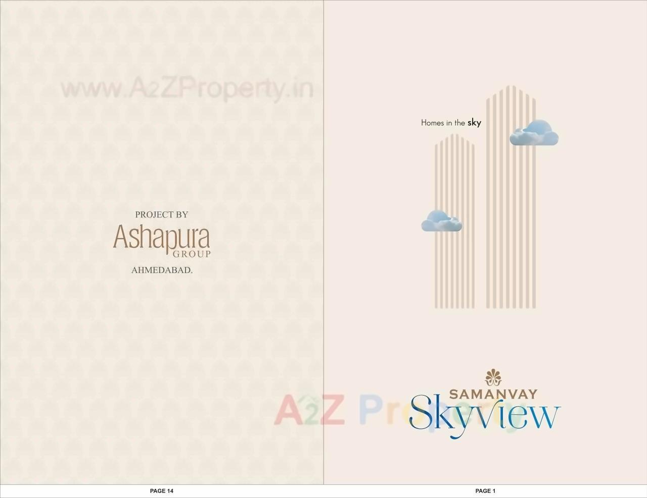  of real estate project Samanvay Skyview located at Tragad, Ahmedabad, Gujarat