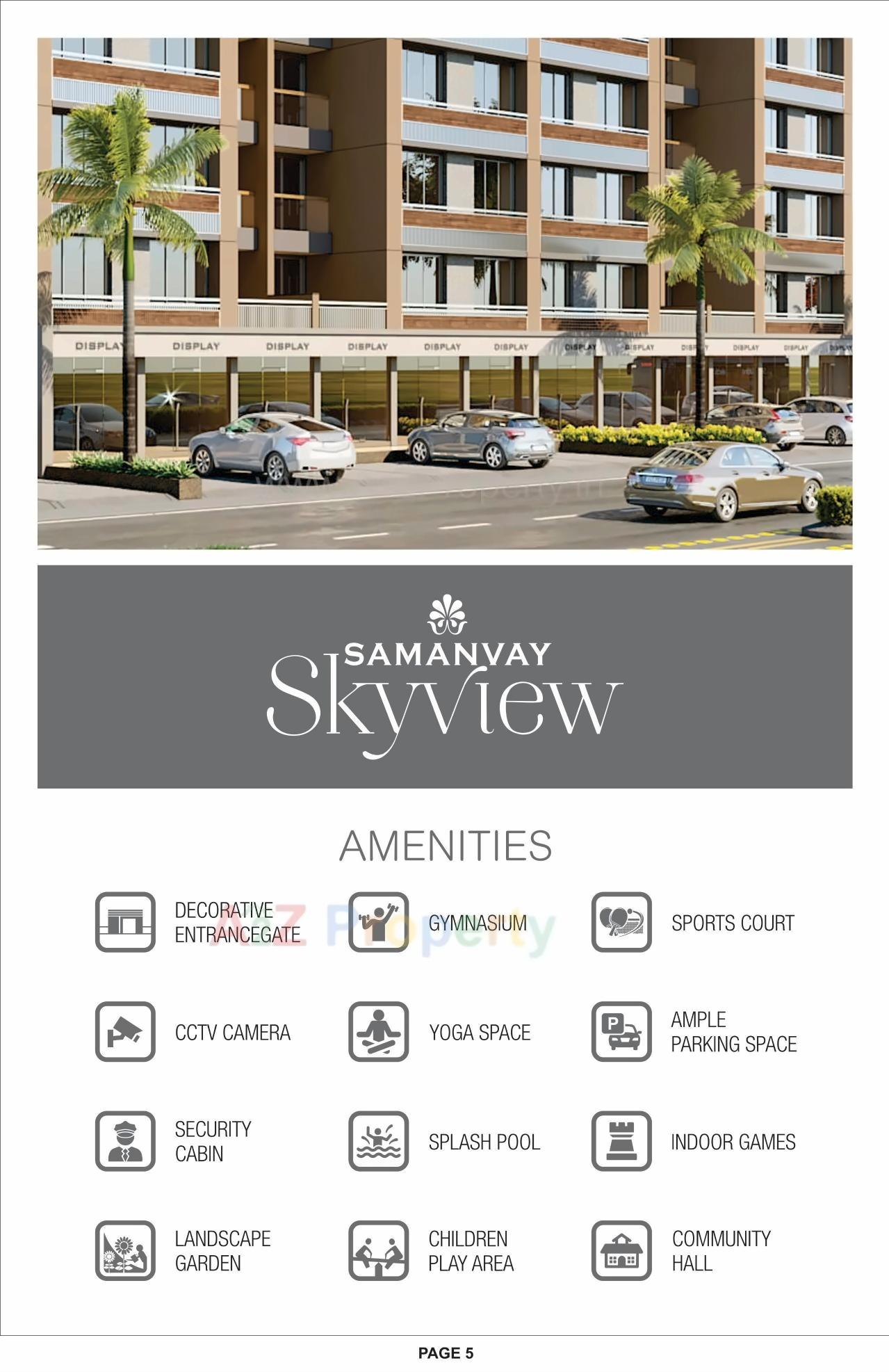 Amenities of Samanvay Skyview