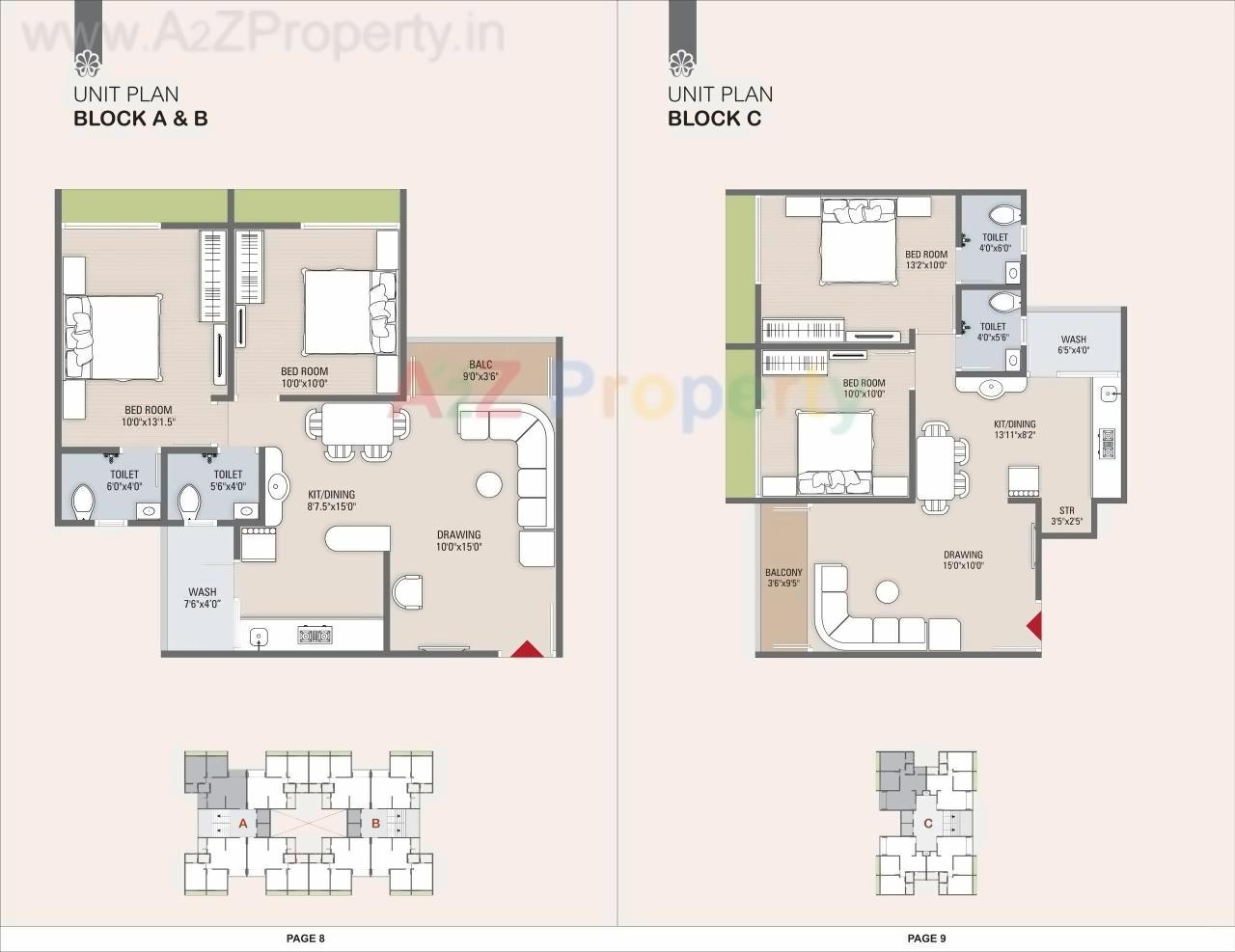 Layout of real estate project Samanvay Skyview located at Tragad, Ahmedabad, Gujarat