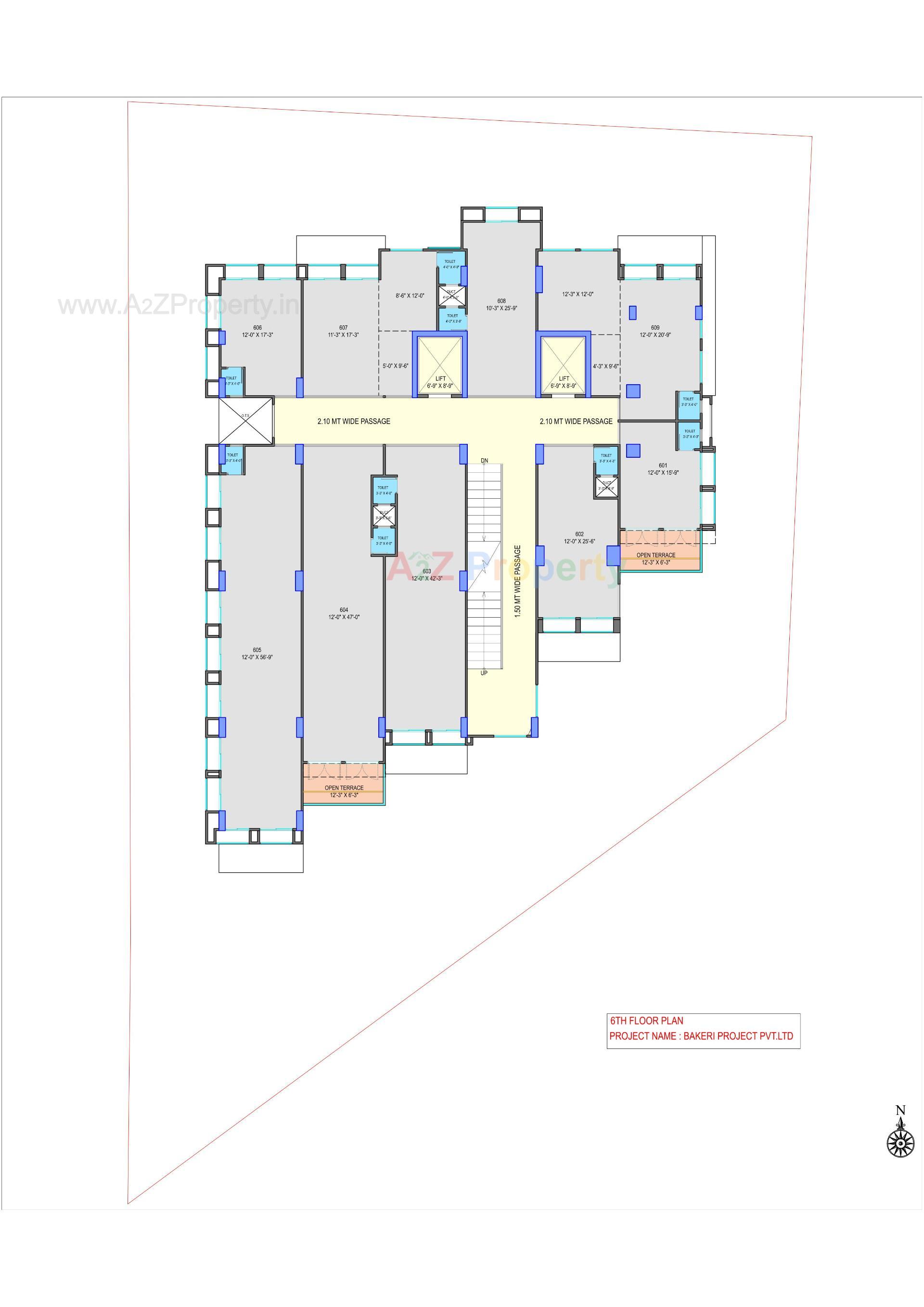 Layout of real estate project Samasta Arcade located at Vejalpur, Ahmedabad, Gujarat