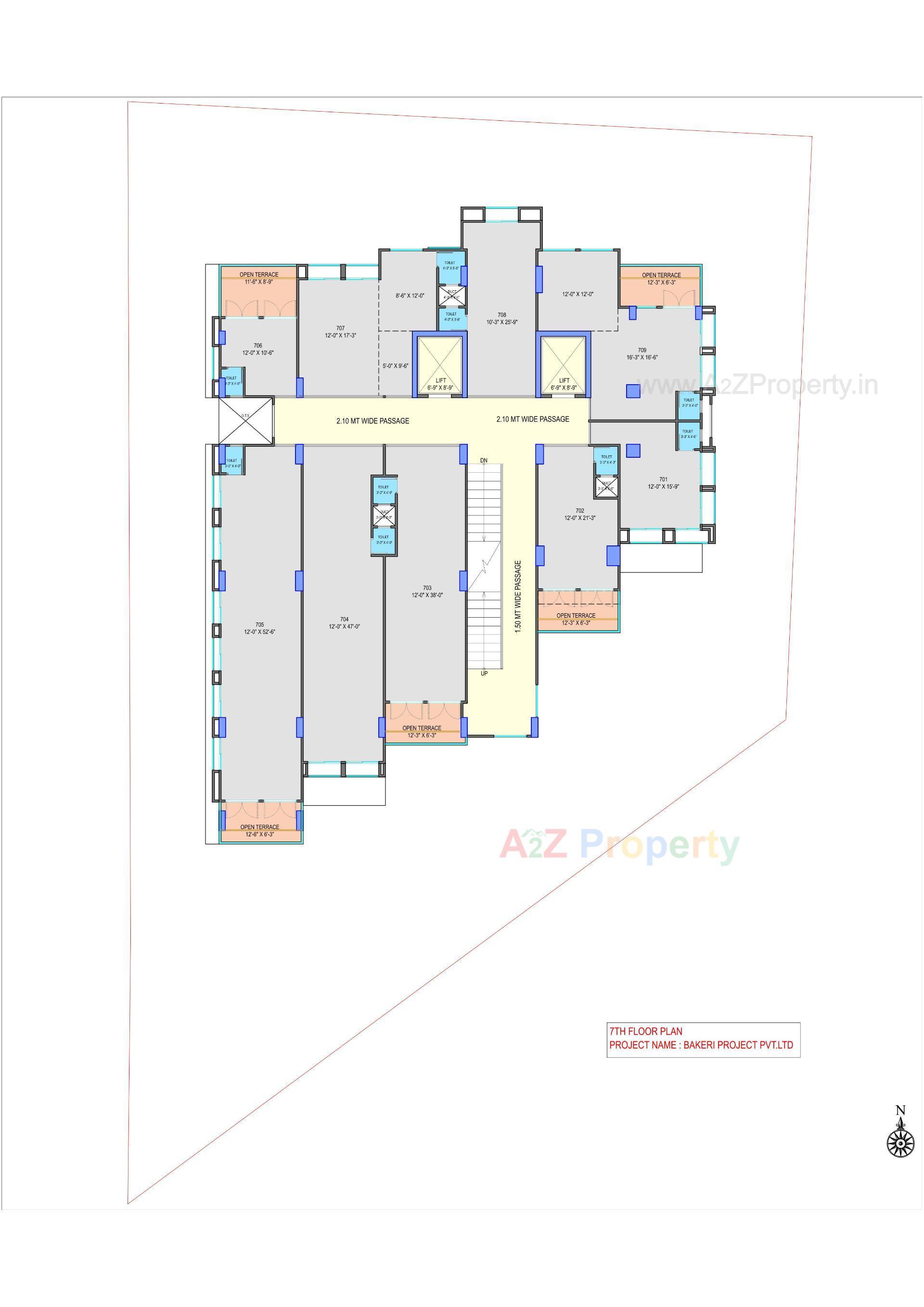 Layout of real estate project Samasta Arcade located at Vejalpur, Ahmedabad, Gujarat