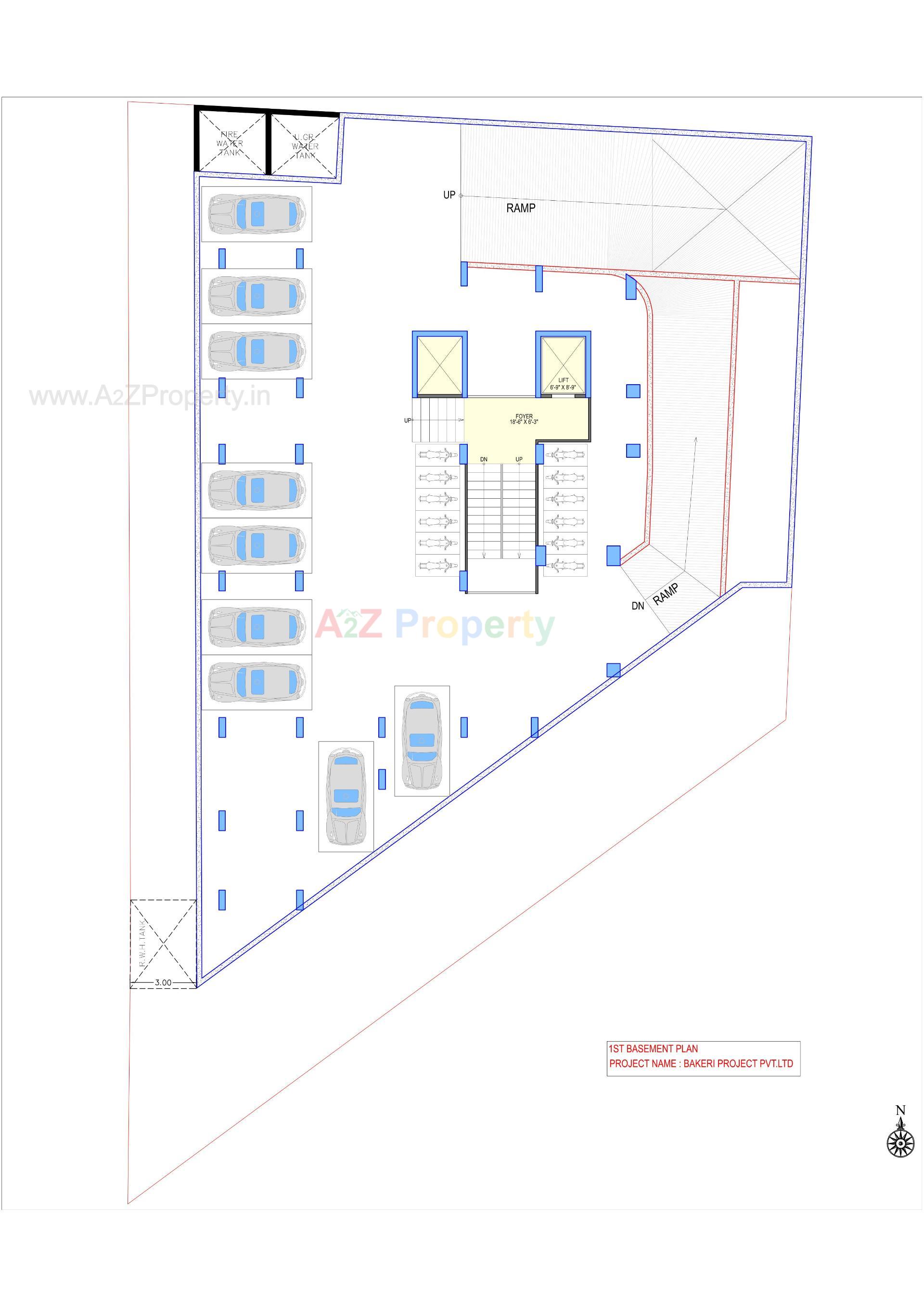 Layout of real estate project Samasta Arcade located at Vejalpur, Ahmedabad, Gujarat