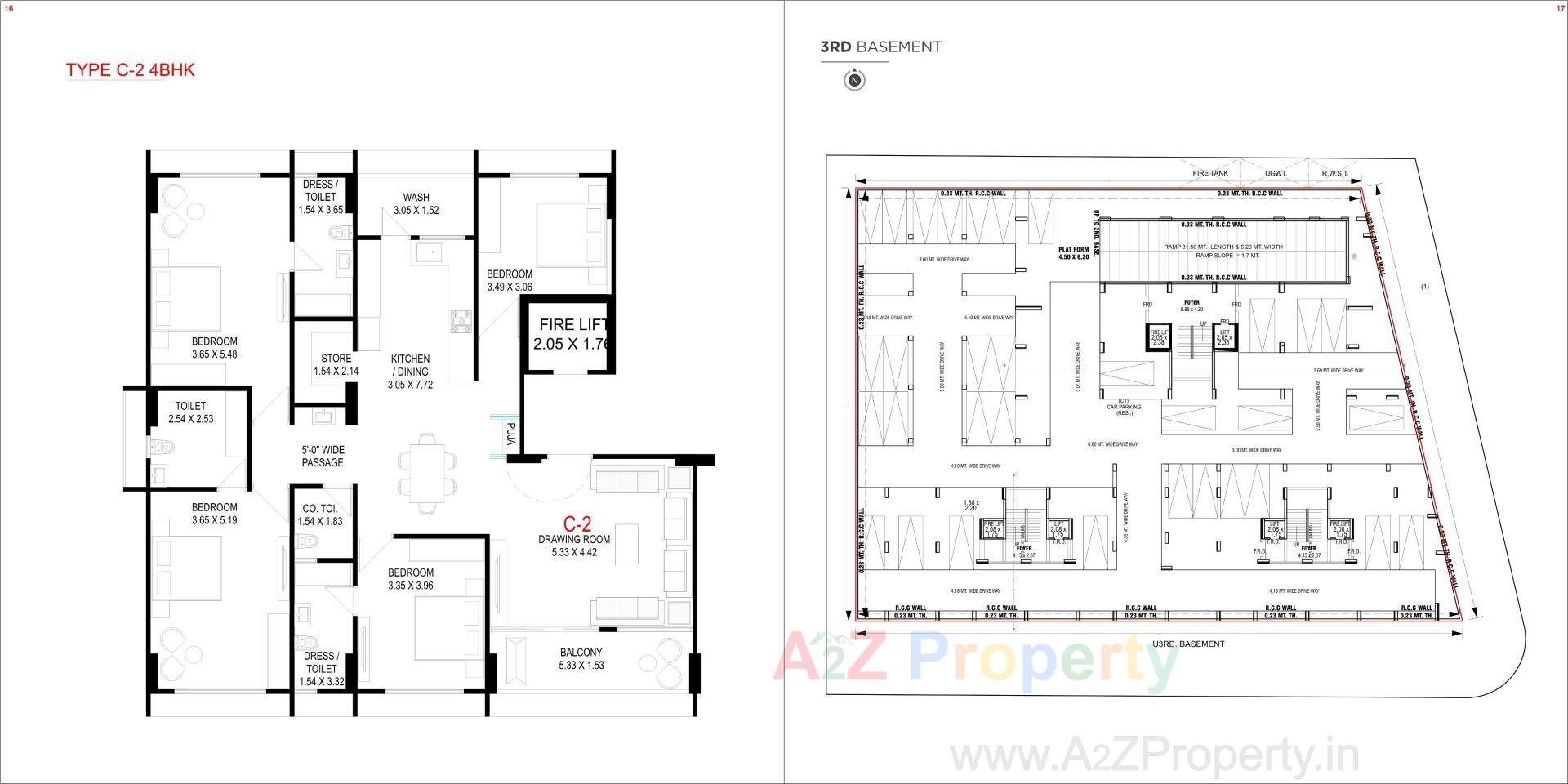 Layout of real estate project Samatva Amaryllis located at Bhadaj, Ahmedabad, Gujarat