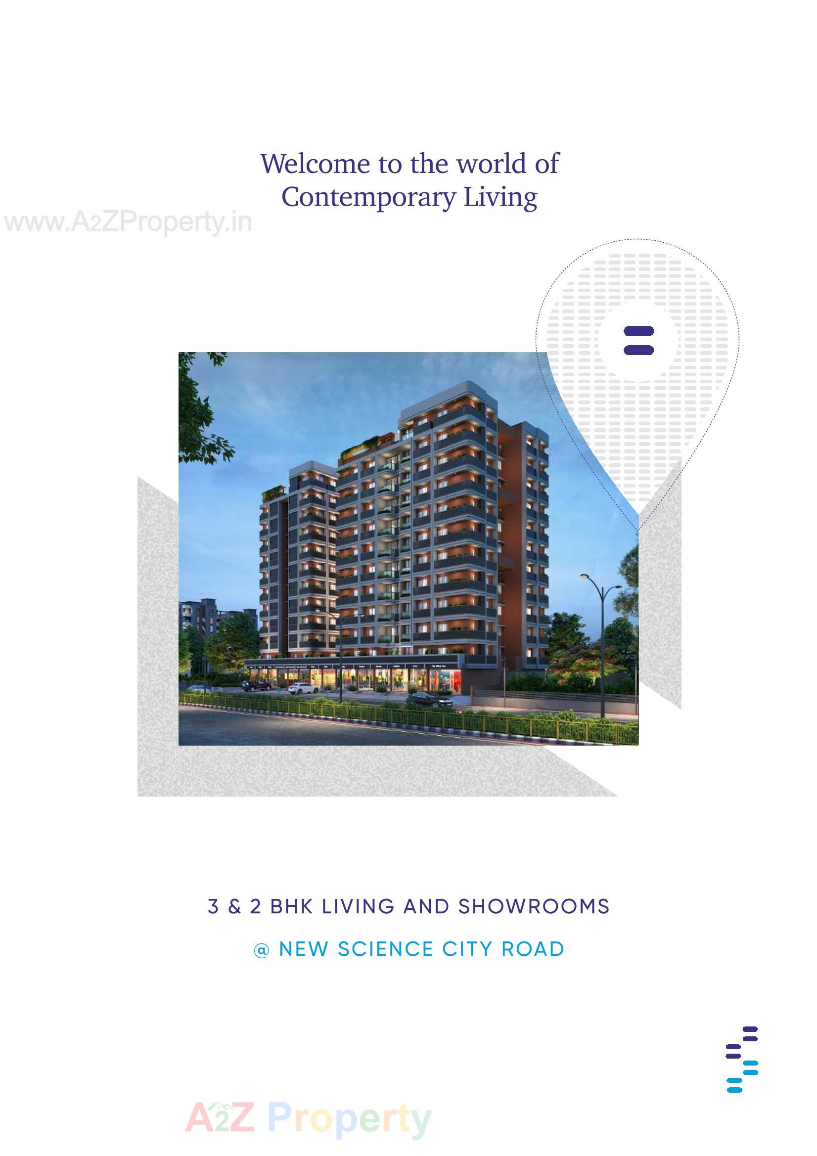  of real estate project Samatva Carnation located at Gota, Ahmedabad, Gujarat