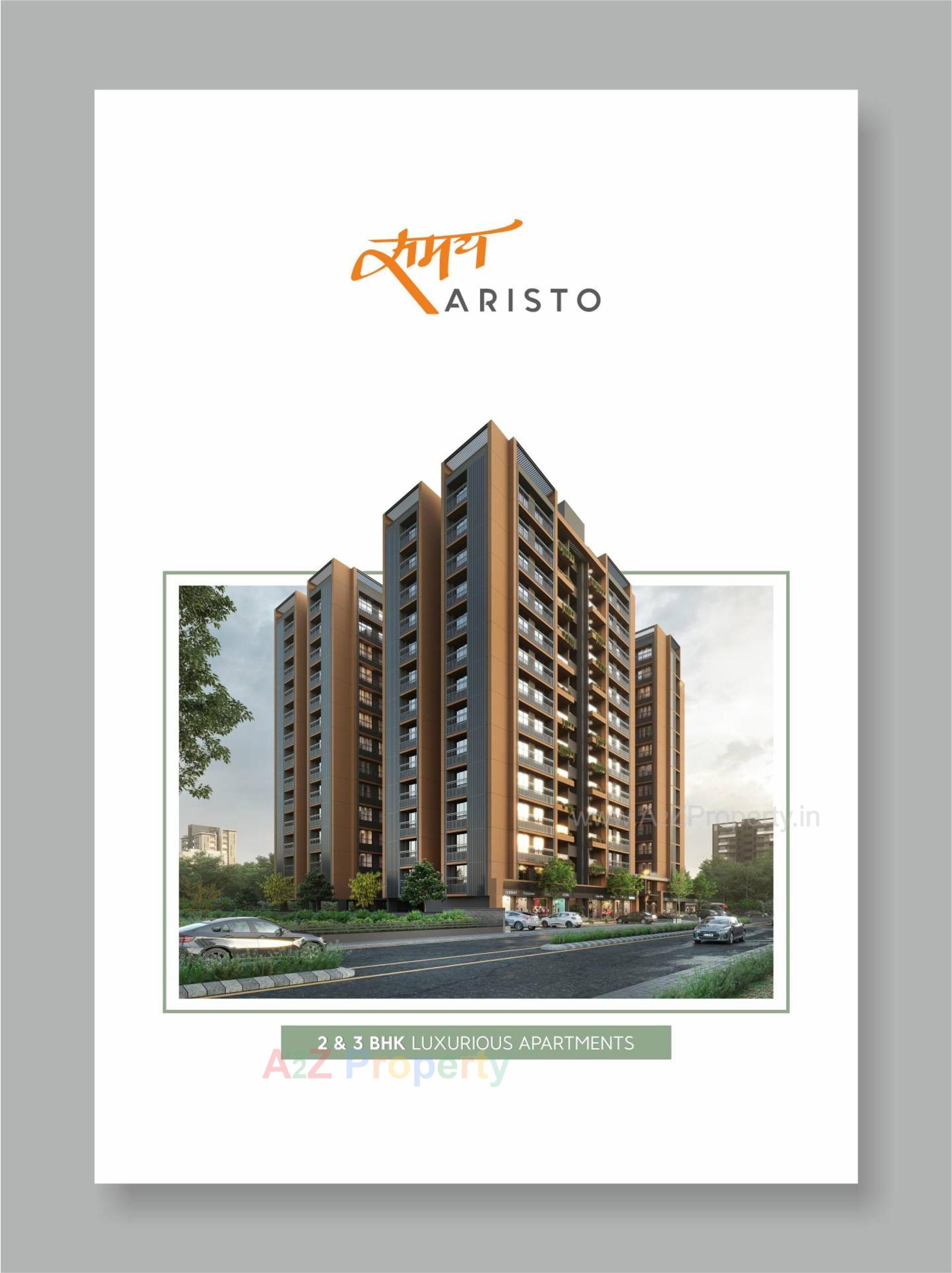 3D Elevation of real estate project Samay Aristo located at Ahmedabad, Ahmedabad, Gujarat