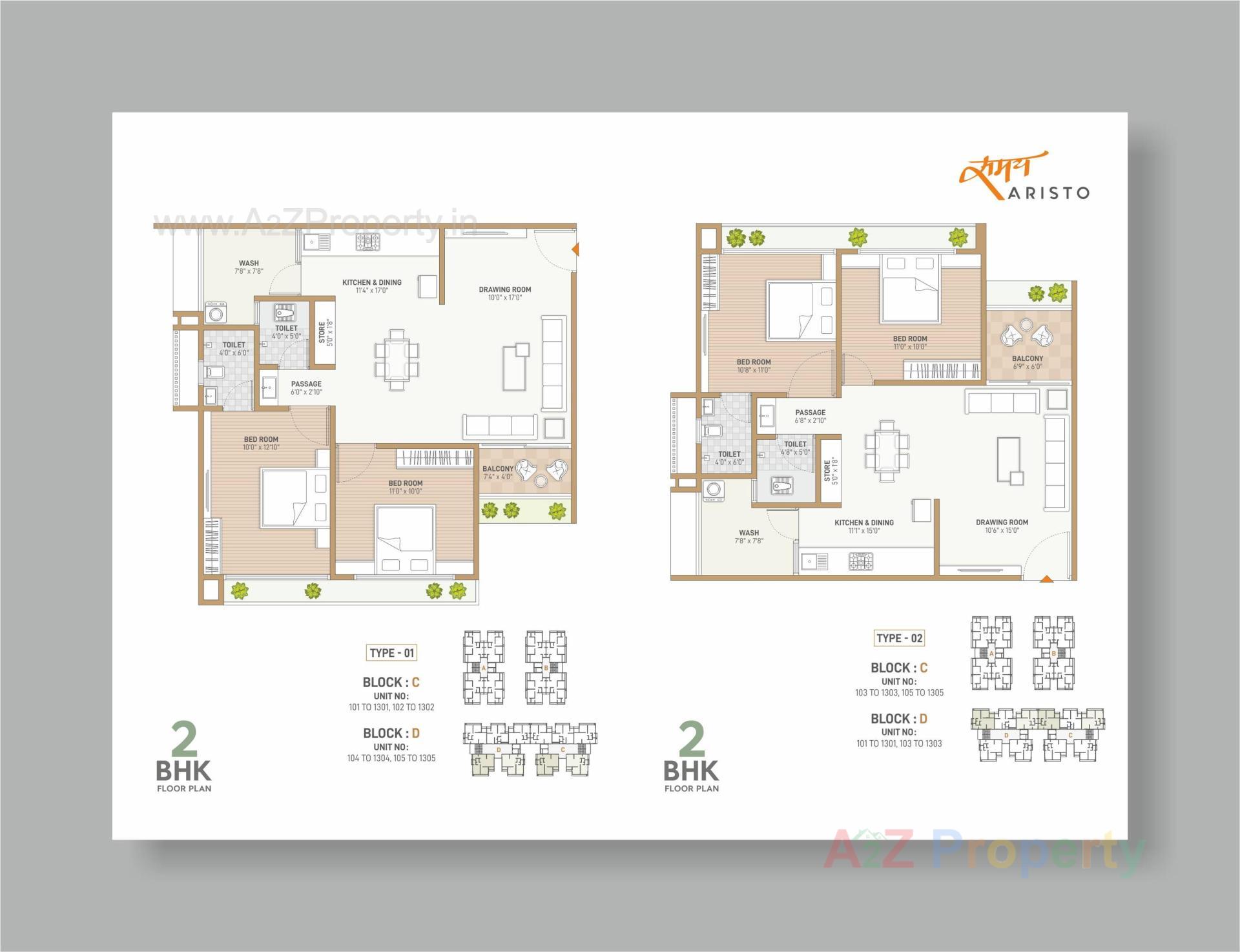 Layout of real estate project Samay Aristo located at Ahmedabad, Ahmedabad, Gujarat