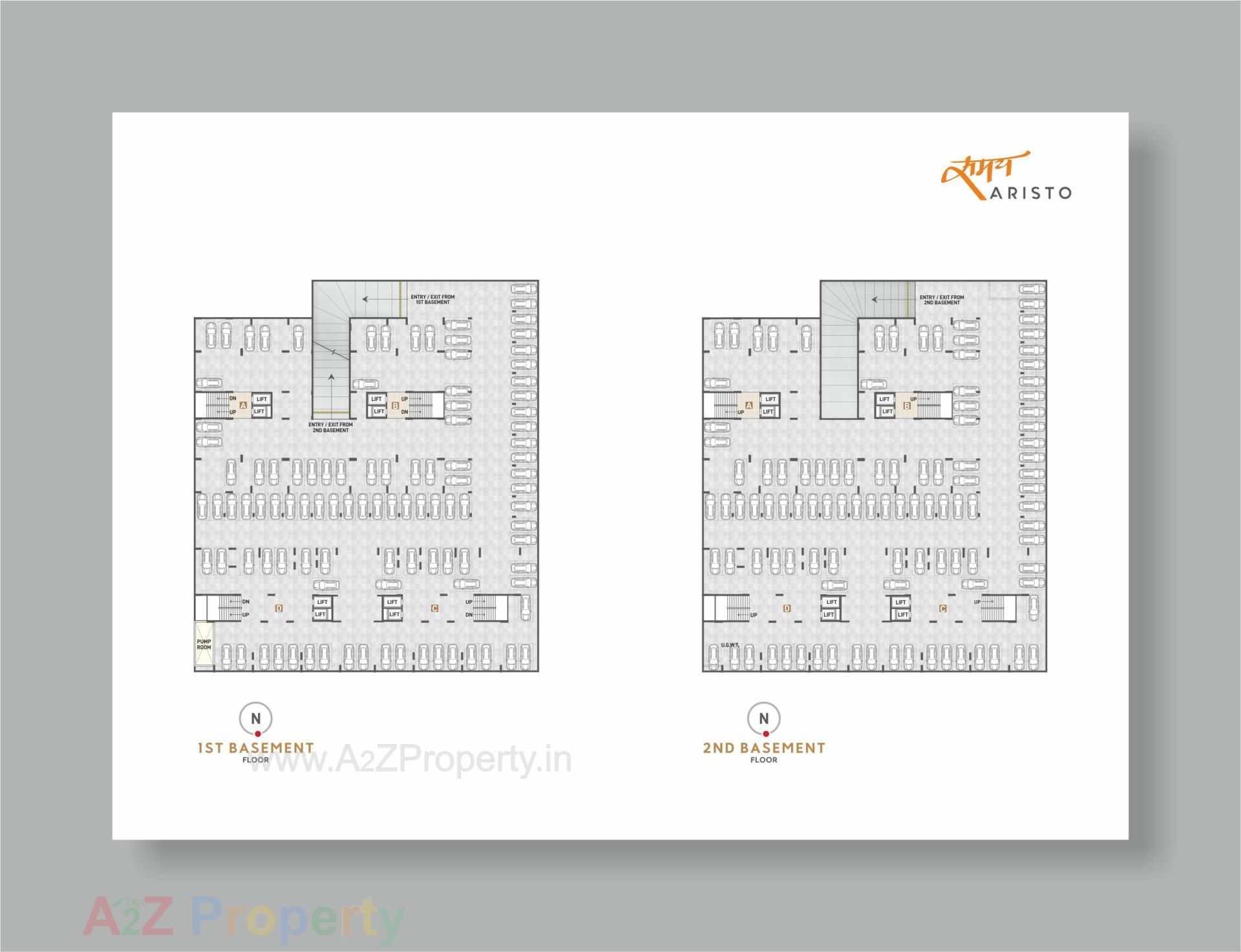 Layout of real estate project Samay Aristo located at Ahmedabad, Ahmedabad, Gujarat