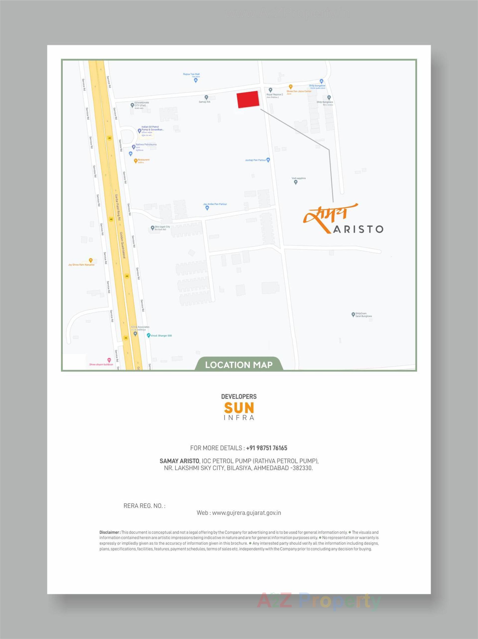  of real estate project Samay Aristo located at Ahmedabad, Ahmedabad, Gujarat