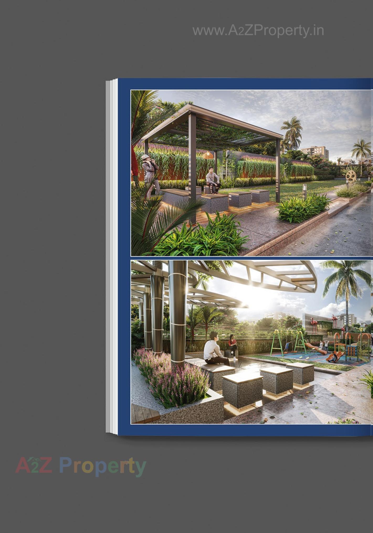 3D Elevation of real estate project Samay Ark located at Bilasiya, Ahmedabad, Gujarat