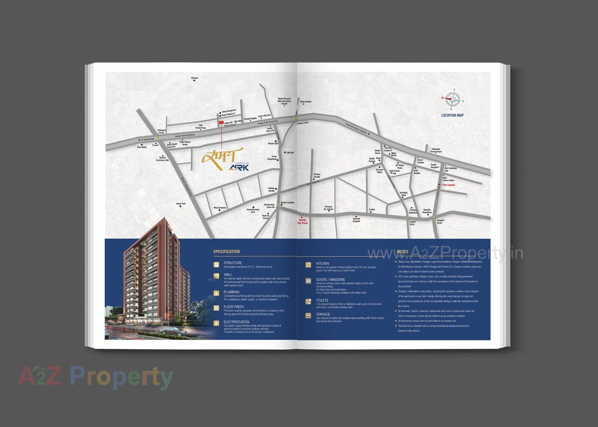  of real estate project Samay Ark located at Bilasiya, Ahmedabad, Gujarat