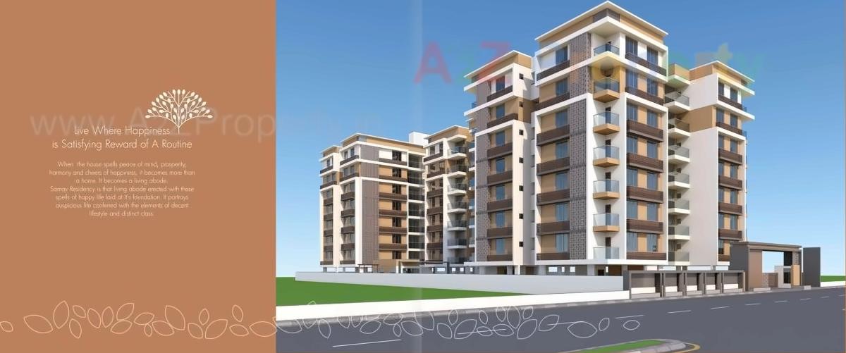3D Elevation of real estate project Samay Residency located at Ahmedabad, Ahmedabad, Gujarat