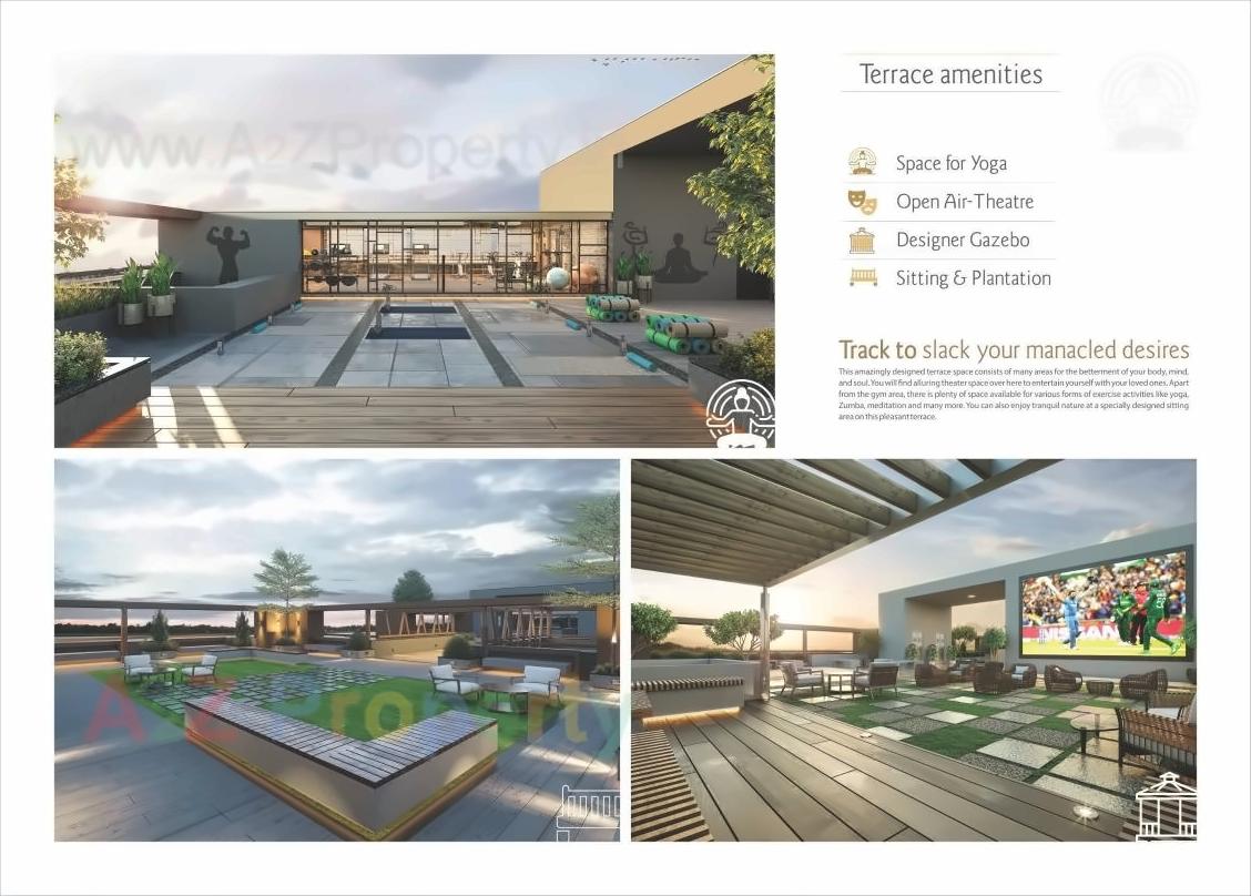 3D Elevation of real estate project Samay Sky Track located at Ahmedabad, Ahmedabad, Gujarat