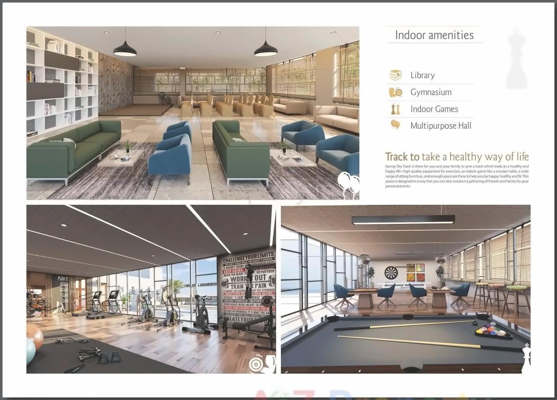 3D Elevation of real estate project Samay Sky Track located at Ahmedabad, Ahmedabad, Gujarat