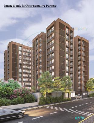 Elevation of real estate project Samesh located at Vasna, Ahmedabad, Gujarat