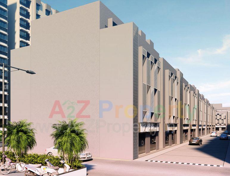 3D Elevation of real estate project Samet Ii located at Shahpur, Ahmedabad, Gujarat