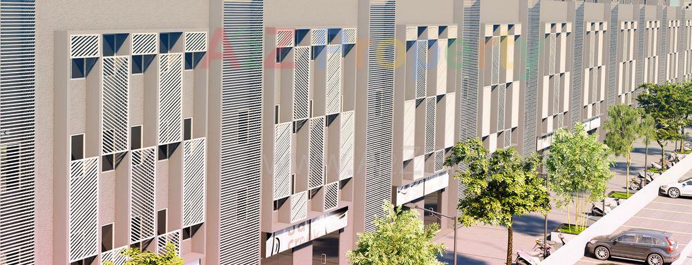 3D Elevation of real estate project Samet Ii located at Shahpur, Ahmedabad, Gujarat