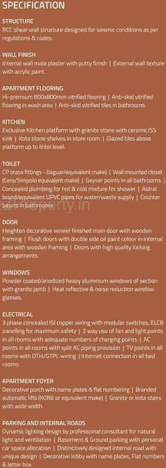 Project Specifications