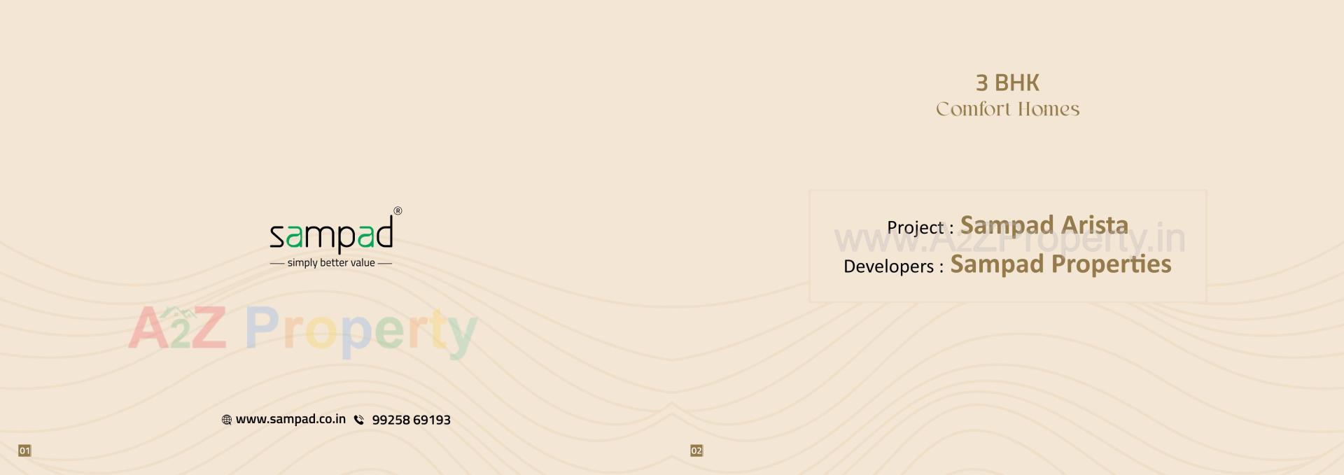  of real estate project Sampad Arista located at Chandkheda, Ahmedabad, Gujarat