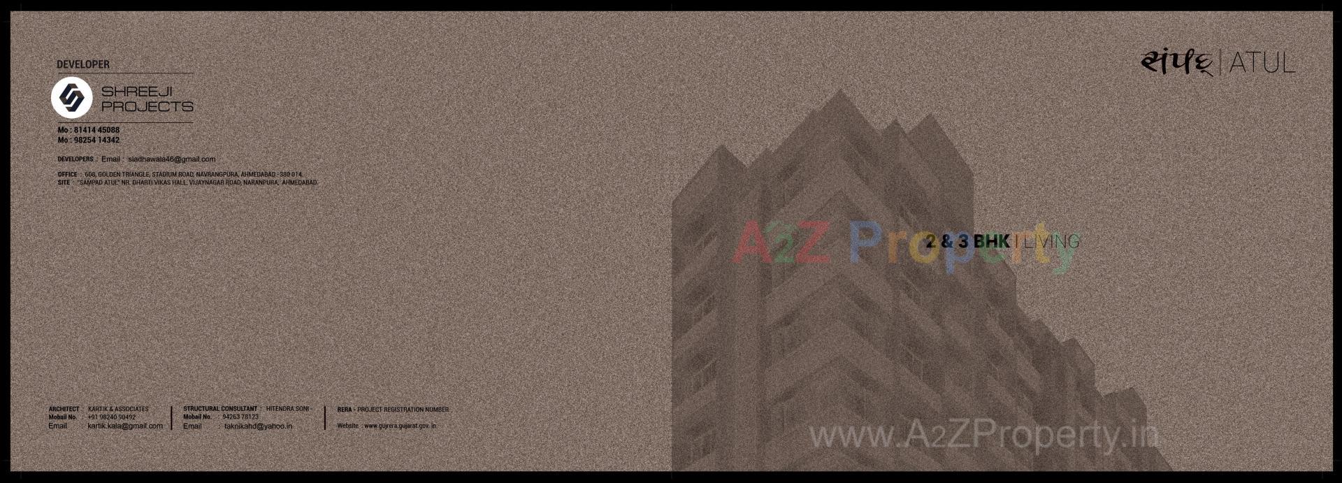  of real estate project Sampad Atul located at Naranpura, Ahmedabad, Gujarat